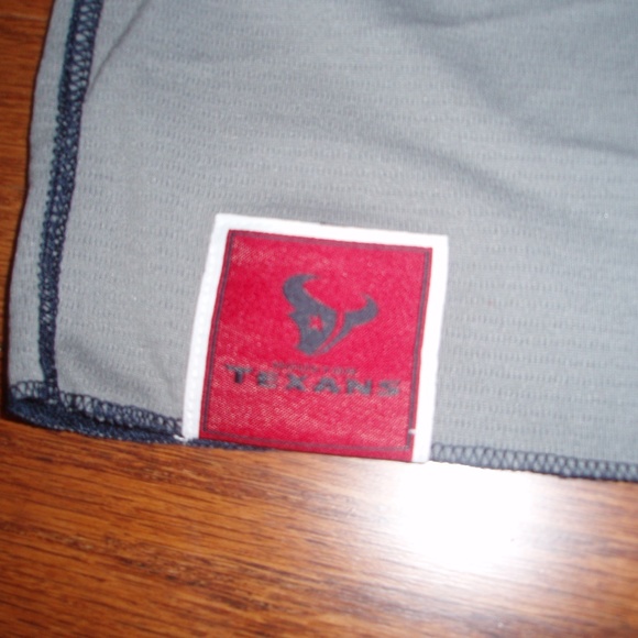 TEXANS NFL TEAM APPAREL REVERSIBLE MENS JERSEY - Picture 3 of 7